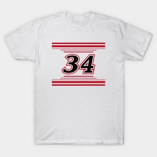 Michael McDowell #34 2024 NASCAR Design T-Shirt